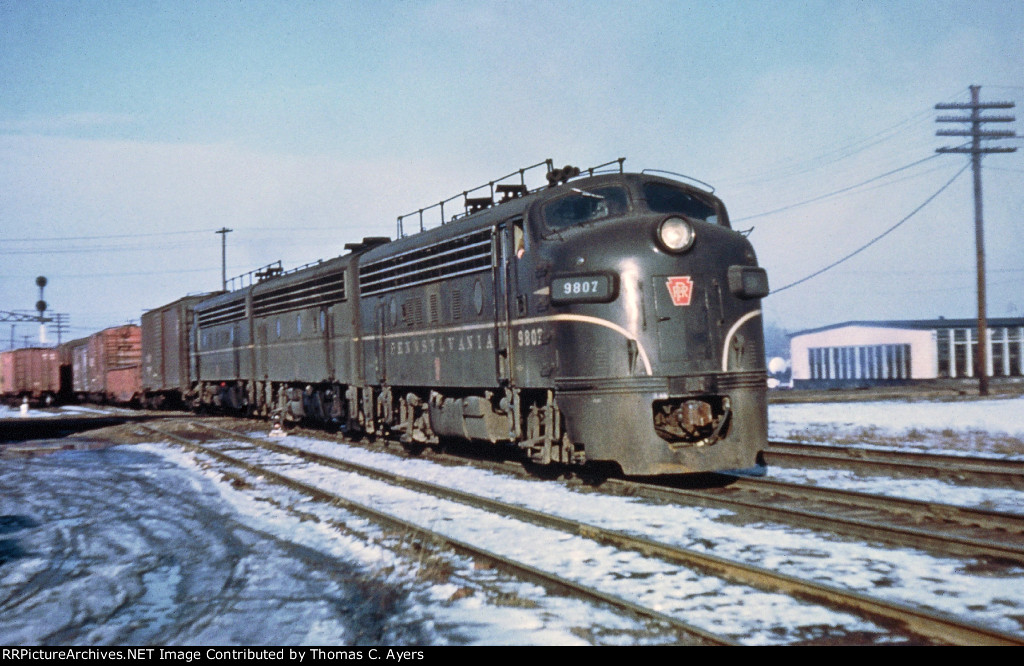 PRR 9807, EF-15A, 1961